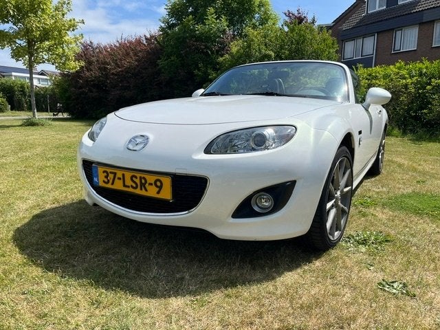 Mazda MX-5 1.8 Touring 2010 Wit 20th Anniversary, Auto's, Mazda, Particulier, MX-5, Benzine, Euro 6, D, Cabriolet, Handgeschakeld
