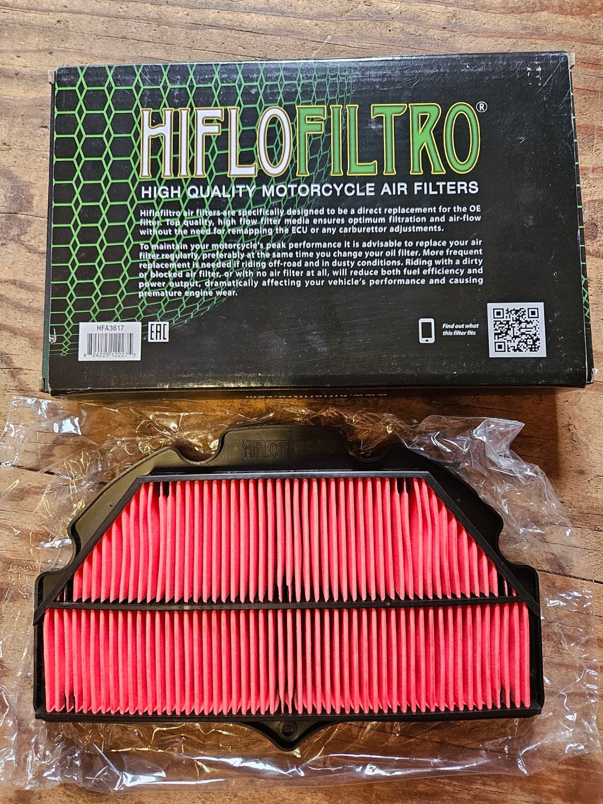 Nieuw luchtfilter, Suzuki GSX600R, Ophalen of Verzenden, Nieuw
