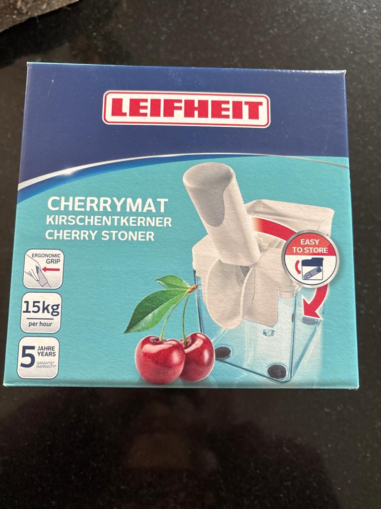 Leifheit Cherrymat Kersenontpitter - Nieuw in doos, Overige typen, Kunststof, Nieuw, Ophalen of Verzenden