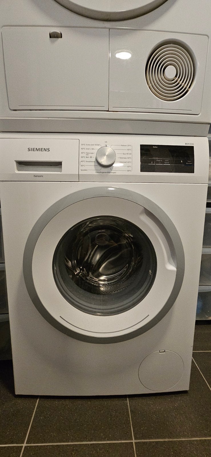 Siemens iQ 300 Wasmachine  7 kg, 6 tot 8 kg, Ophalen, Minder dan 85 cm