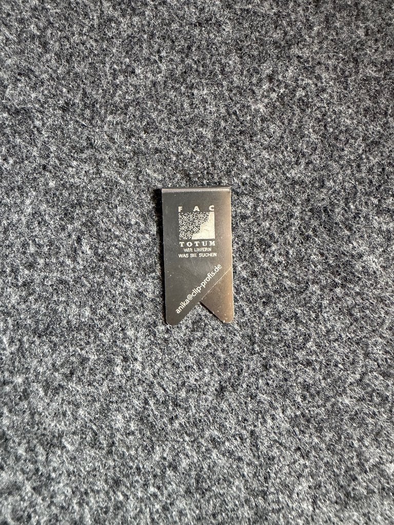 Promoclip paperclip reclame, Ophalen, Zo goed als nieuw, Gebruiksvoorwerp