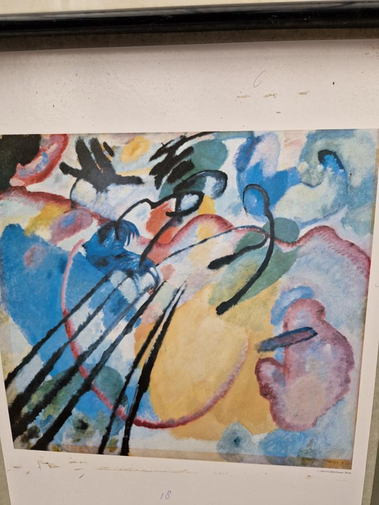 Kandinsky reproducties - abstracte kunst, Ophalen