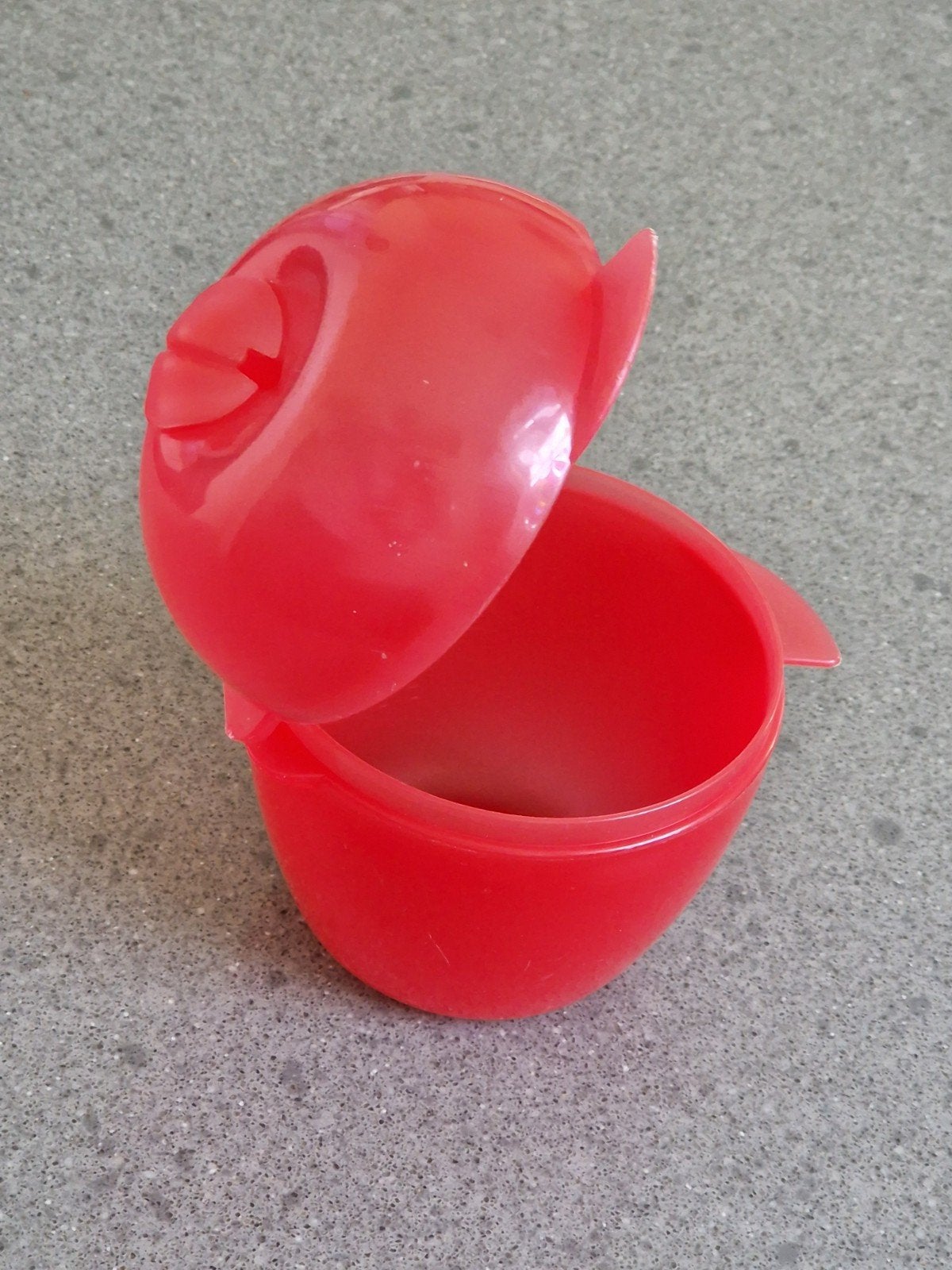 Tupperware rood appelbakje zgan, Ophalen of Verzenden, Zo goed als nieuw, Rood, Overige typen