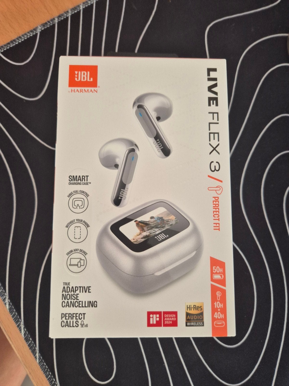 JBL Live Flex 3, In-ear, JBL, Zilver, Ophalen of Verzenden