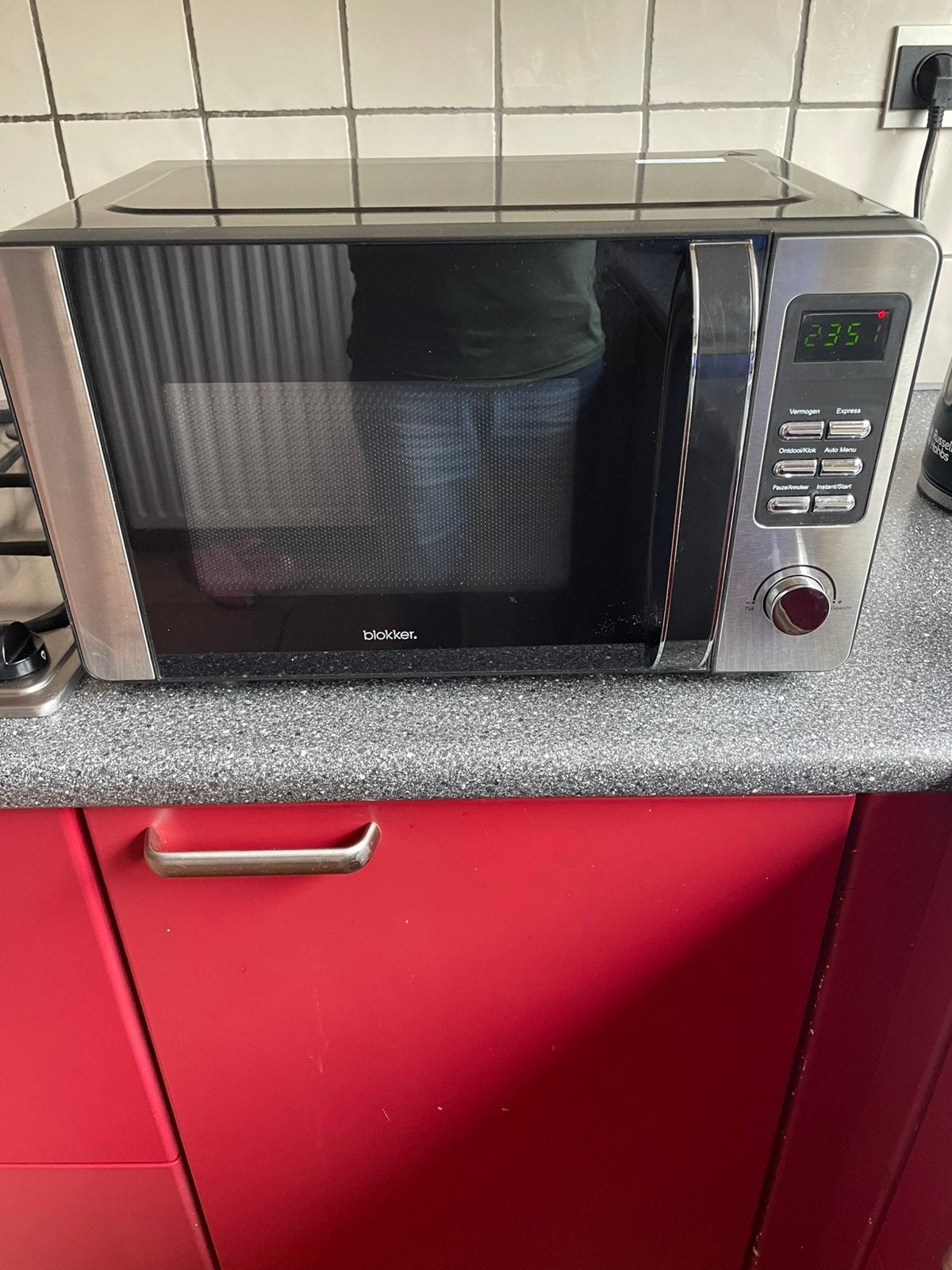 Blokker Magnetron BL-95006 - Zo goed als nieuw, Ophalen, Draaiplateau, Vrijstaand, Magnetron