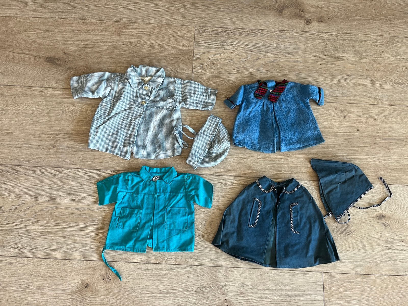 Vintage poppenkleding set jaren 60, Ophalen of Verzenden, Gebruikt, Overige typen