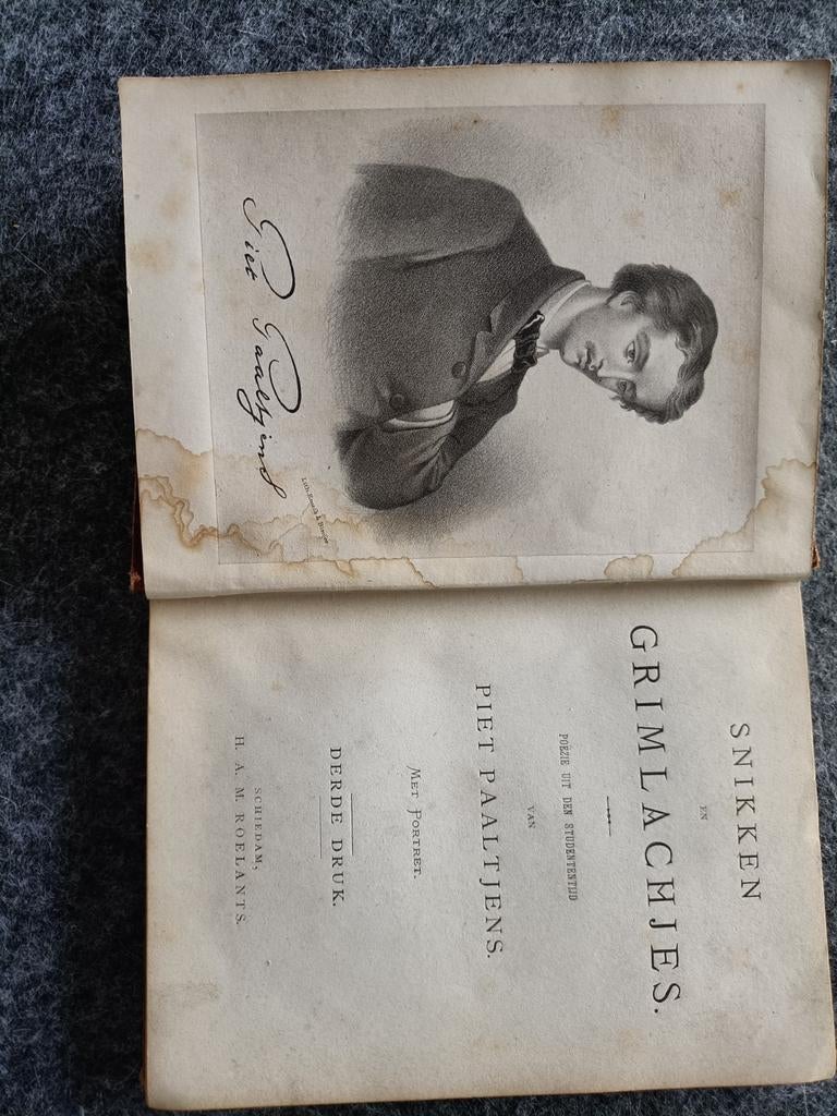 Oude gedichtenbundel Piet Paaltjens, Verzenden