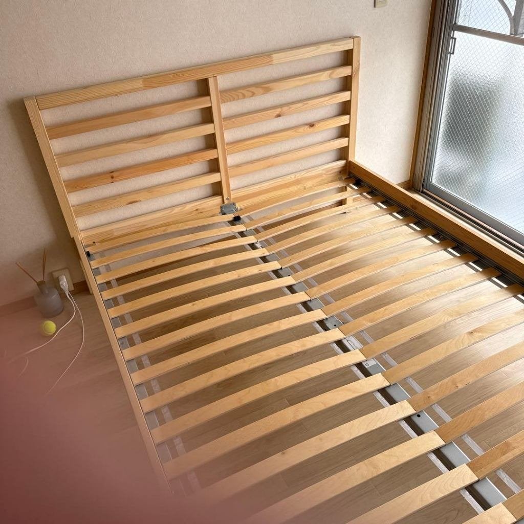 Ikea Tarva bed 140*200, Huis en Inrichting, Ophalen, Gebruikt, Overige kleuren, Tweepersoons