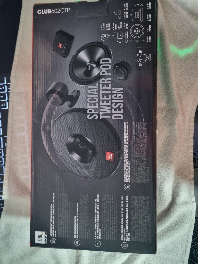 jbl auto speakers plus auto multi media player, Auto diversen, Ophalen of Verzenden, Nieuw