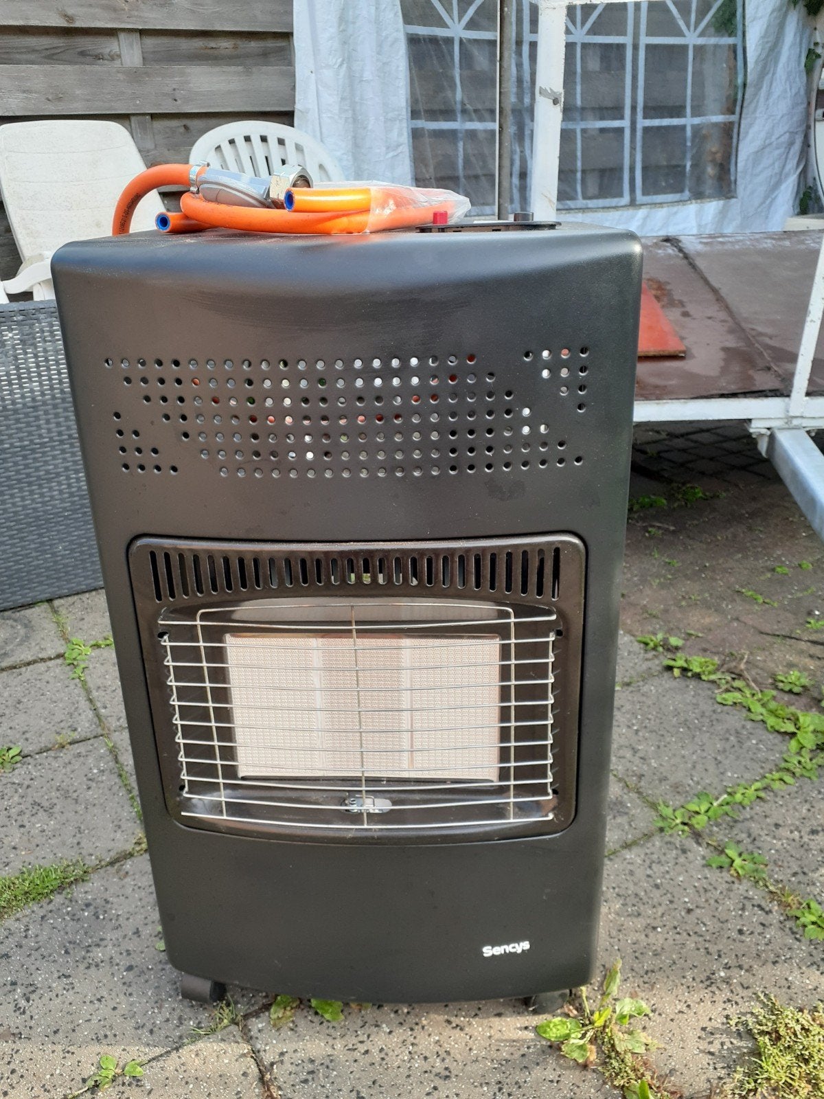 Sencys gaskachel - Zo goed als nieuw, Huis en Inrichting, Gas, Ophalen of Verzenden, Zo goed als nieuw, Vrijstaand
