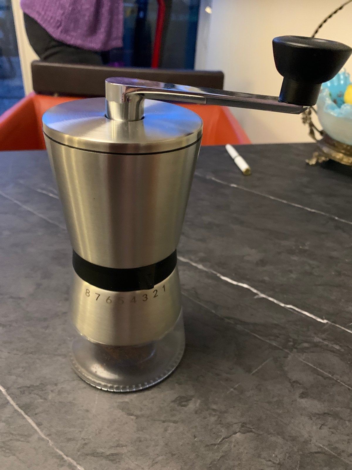Hand koffiebonenmalet, Witgoed en Apparatuur, Ophalen of Verzenden, Zo goed als nieuw