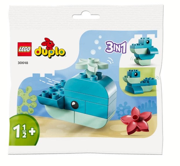 duplo Walvis (Polybag)  30648, Ophalen of Verzenden, Zo goed als nieuw, Compleet, Duplo