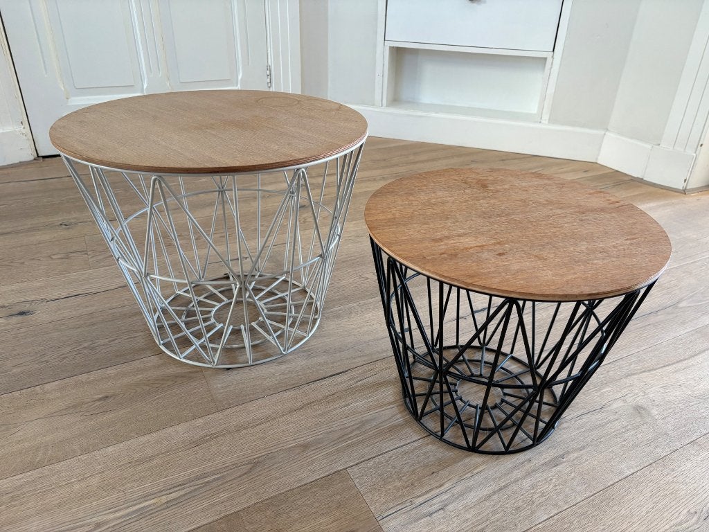 Ferm Living Wired Baskets, Ophalen, Rond, Minder dan 55 cm, 45 tot 60 cm
