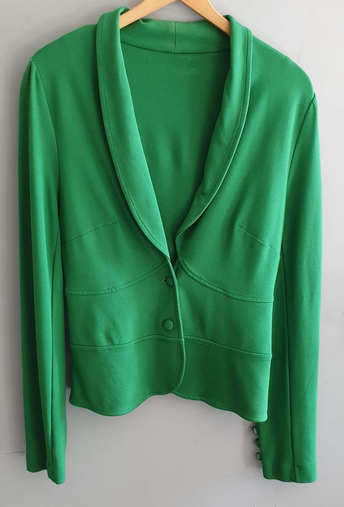 King Louie jasje, Kleding | Dames, Jasjes, Kostuums en Pakken, Ophalen of Verzenden, Zo goed als nieuw, Maat 36 (S), Groen