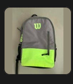 Wilson tennis rugtas - Zeer goede staat, Sport en Fitness, Tennis, Ophalen of Verzenden, Zo goed als nieuw, Tas, L2