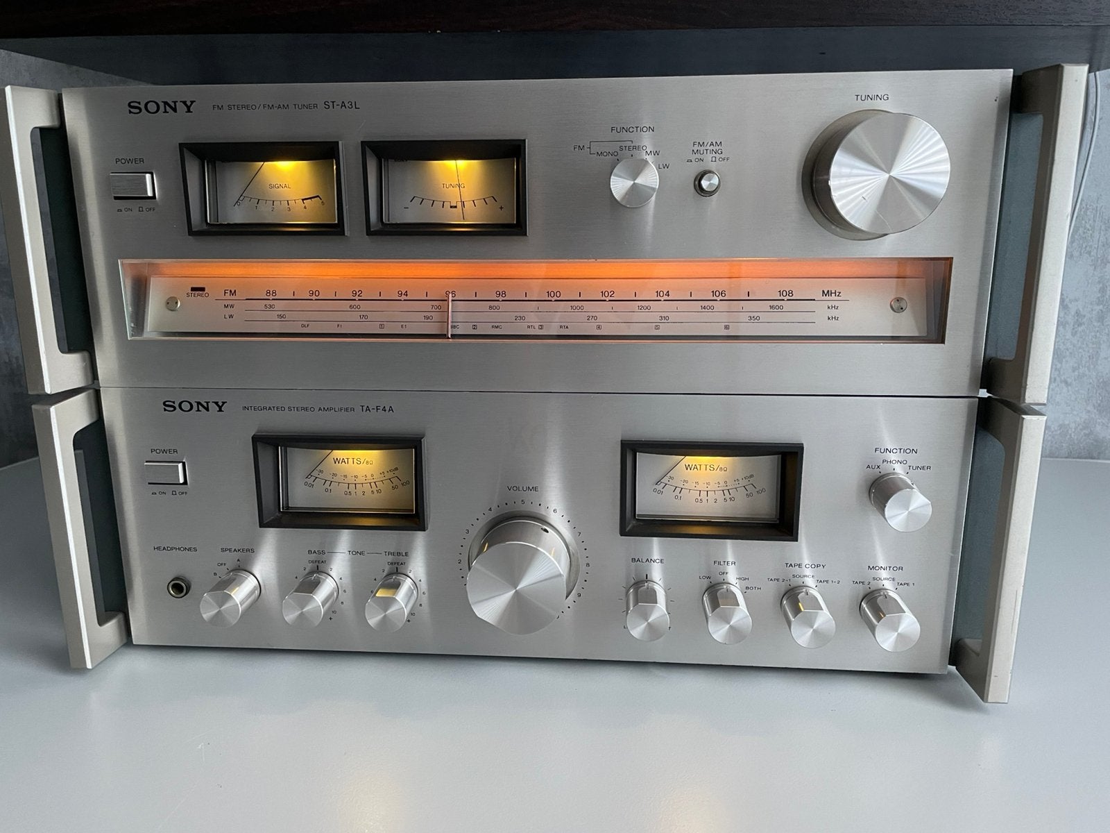 Sony TA-F4A versterker, Sony Tuner ST-A3L, Ophalen, Gebruikt, Sony, Losse componenten