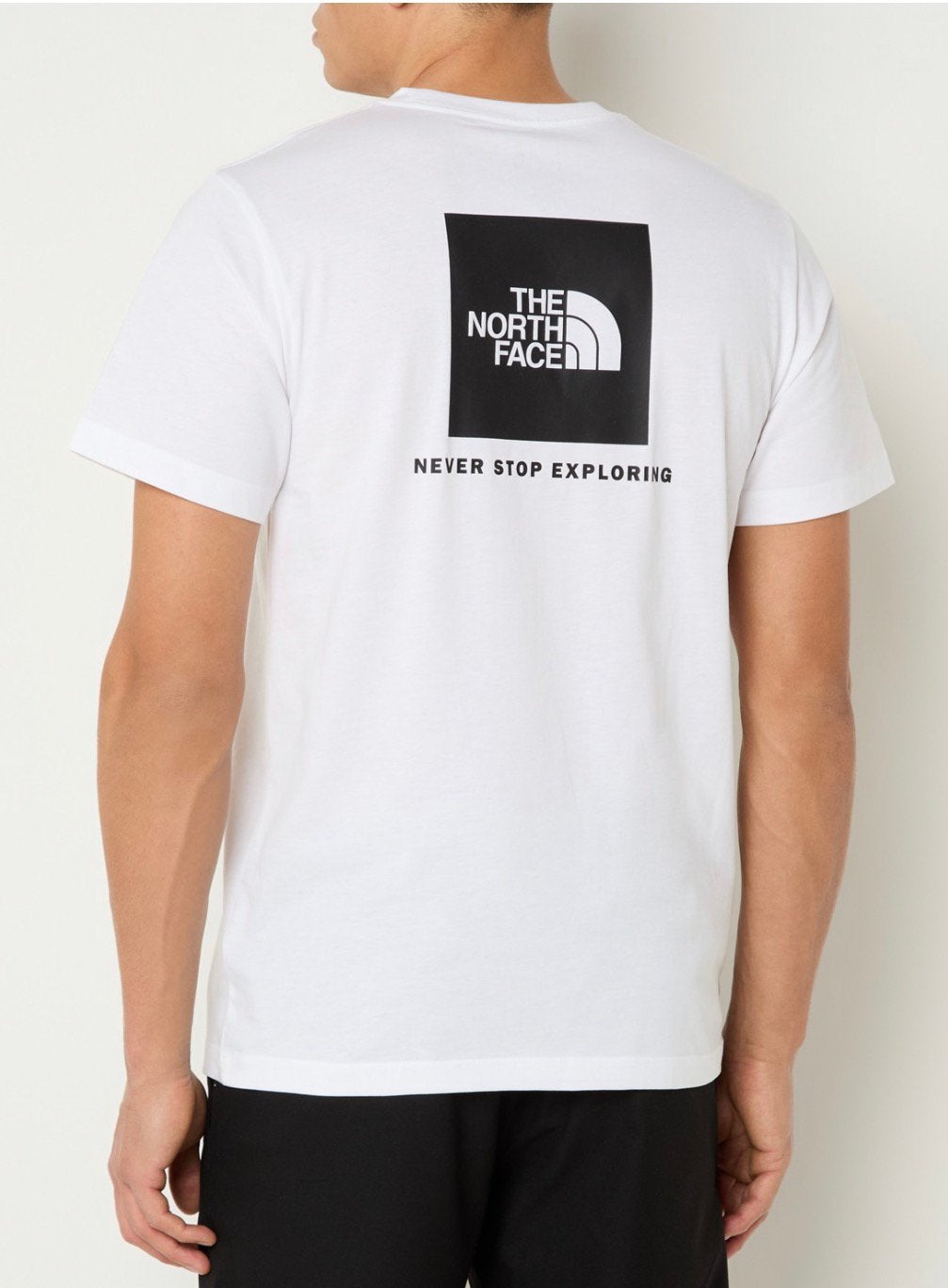 The north face shirt wit met backprint, Ophalen of Verzenden, Nieuw, Wit