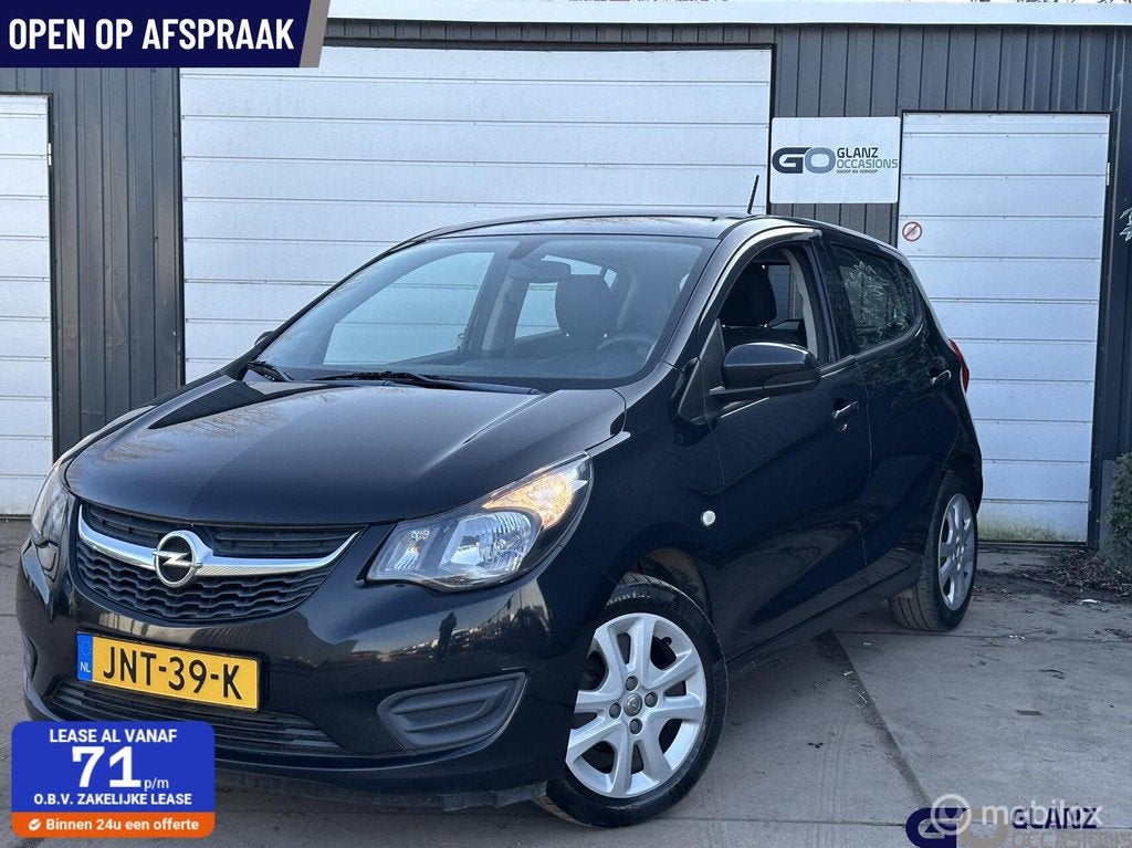 Opel KARL 1.0 ecoFLEX Edition, Voorwielaandrijving, Euro 6, Zwart, Handgeschakeld