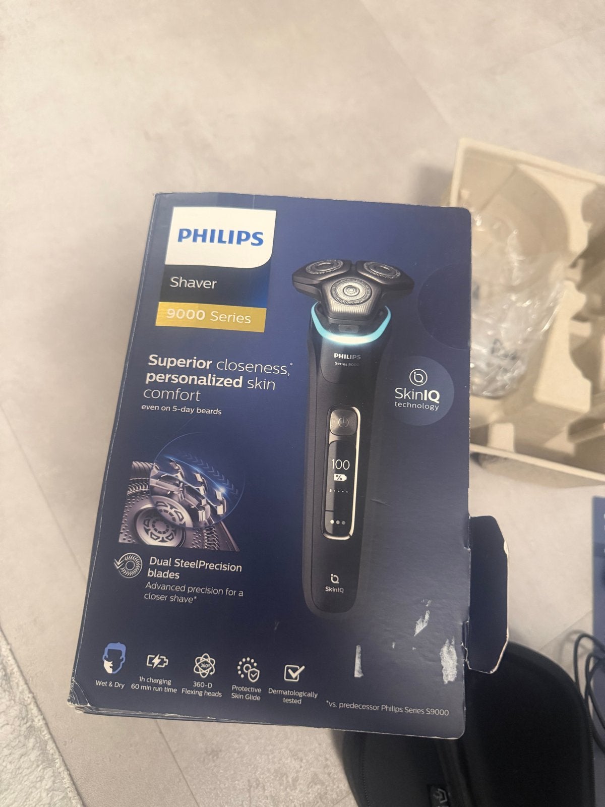 Philips Shaver 9000 Series S9986/50 - Zo goed als nieuw, Ophalen of Verzenden, Zo goed als nieuw, Overige typen