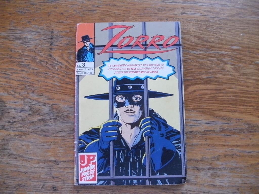 Zorro. Een pakt met de Duivel. Tekst: Philip John Taylor., Ophalen of Verzenden, Zo goed als nieuw, Philip John Taylor, Eén stripboek