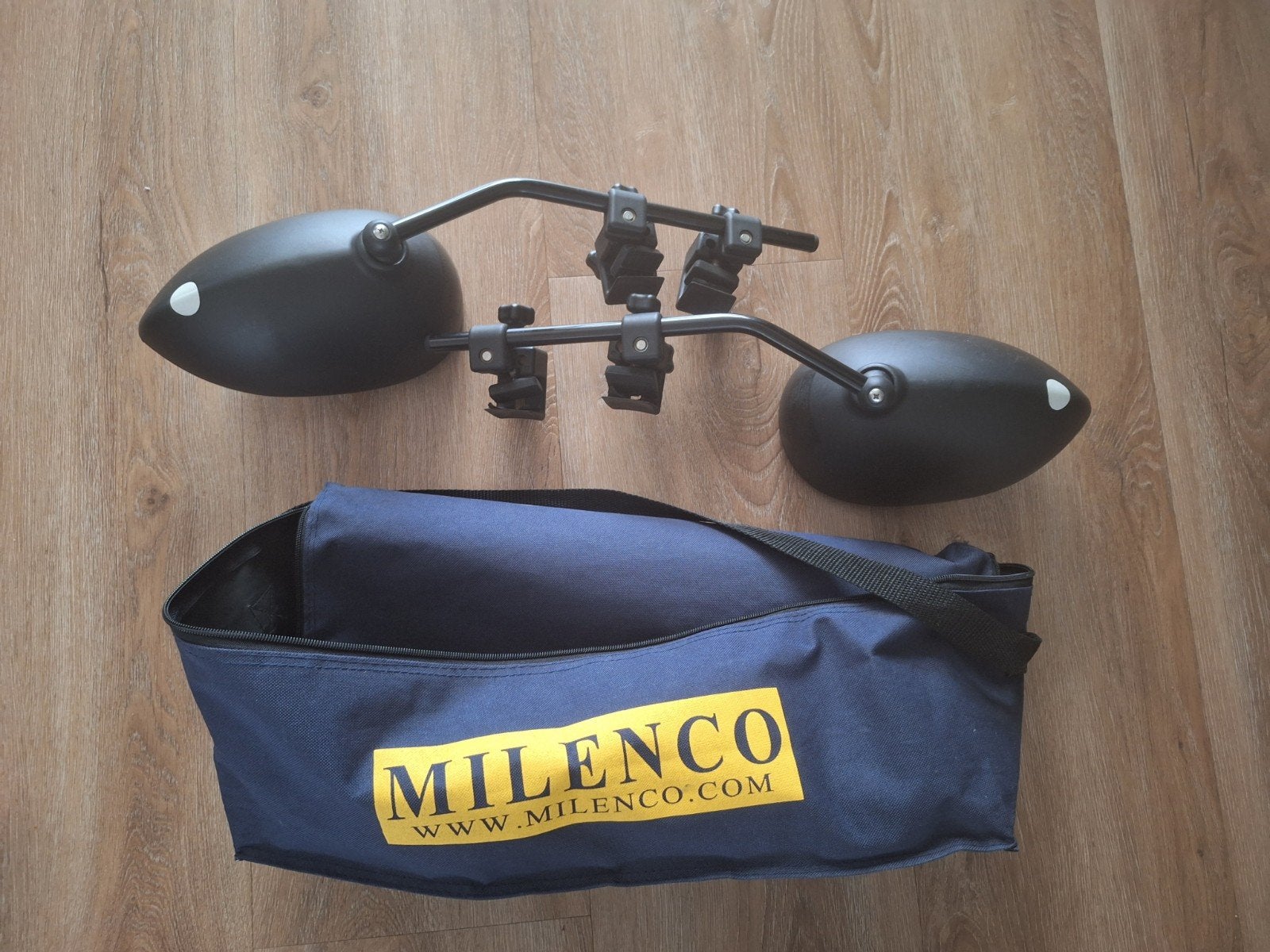 Keurige set luxe Milenco caravanspiegels spiegels, Ophalen of Verzenden