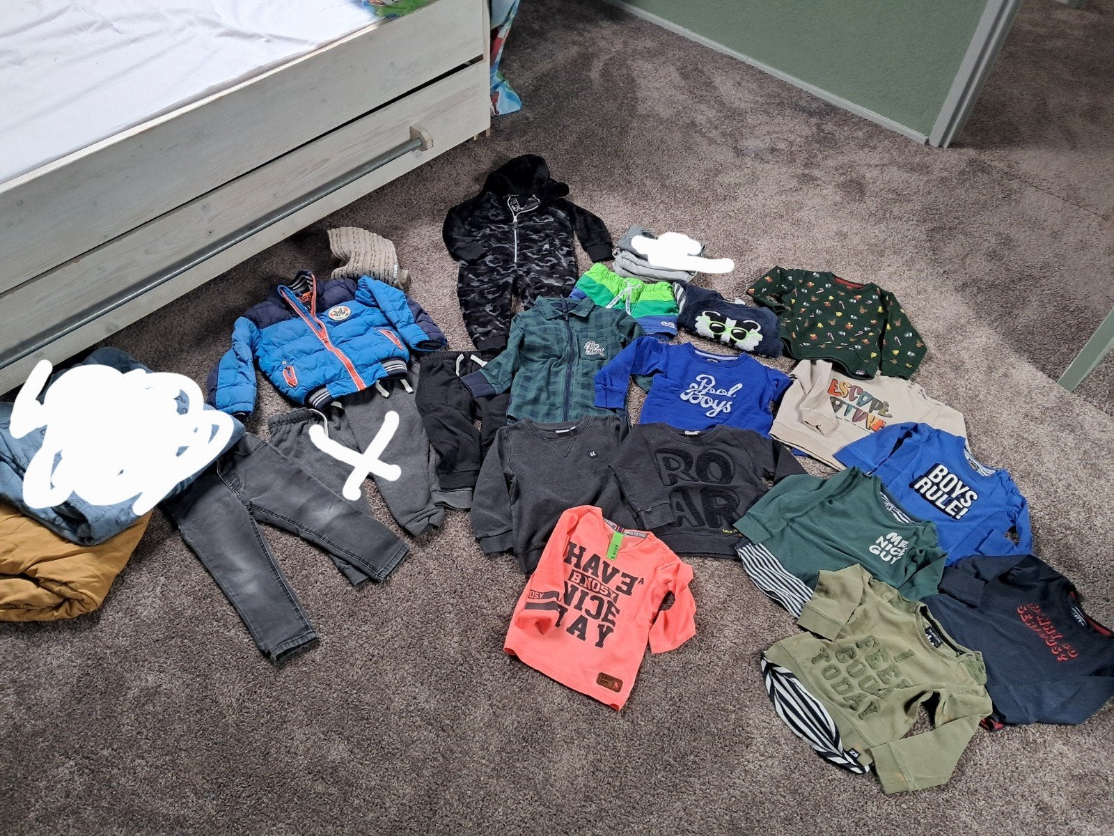 jongens kleding maat 92/98, Ophalen, Gebruikt, Maat 92