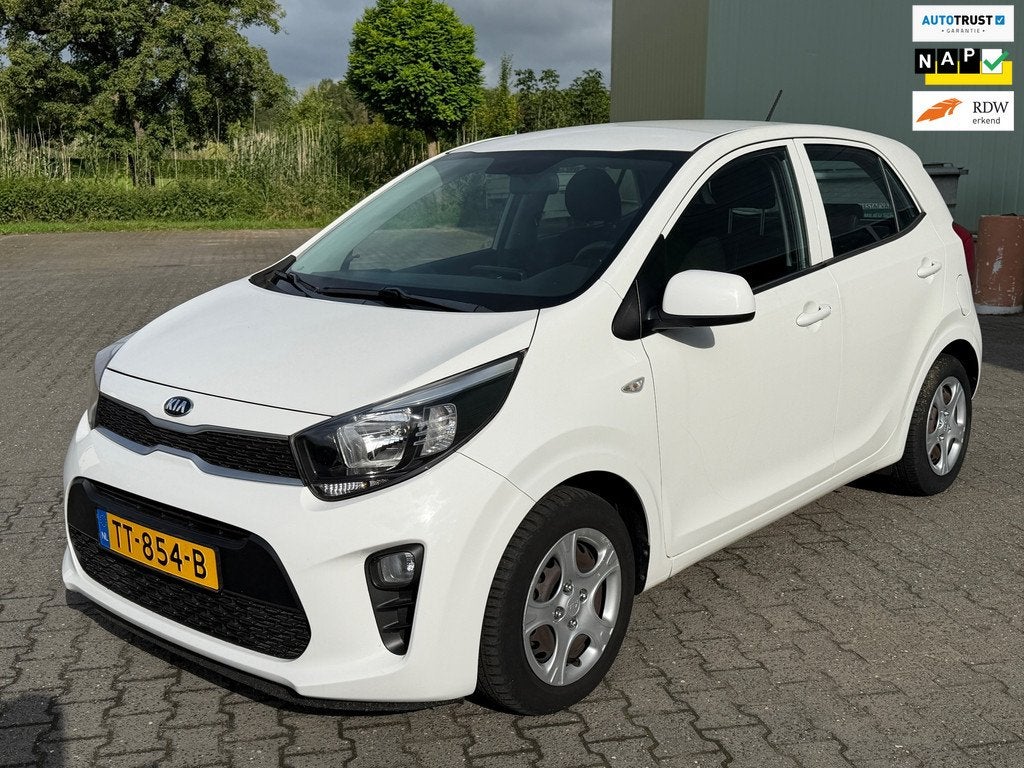 Kia Picanto 1.0 CVVT EconomyPlusLine | Airco, Auto's, Kia, Voorwielaandrijving, Stof, Gebruikt, Start-stop-systeem