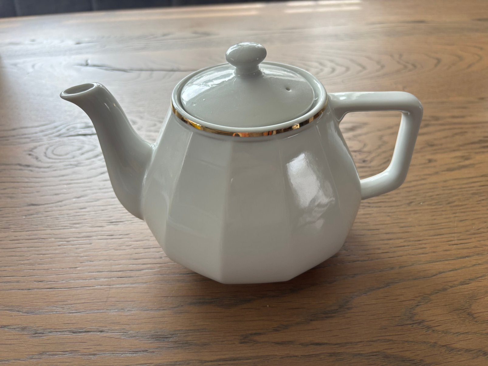 Poseleine bistro theepot, Ophalen of Verzenden