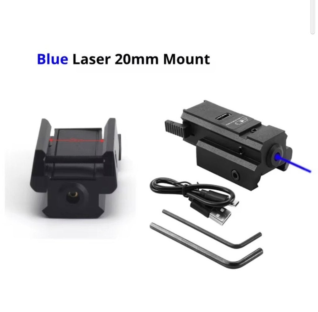 Blauwe laser 20mm, Ophalen of Verzenden, Nieuw