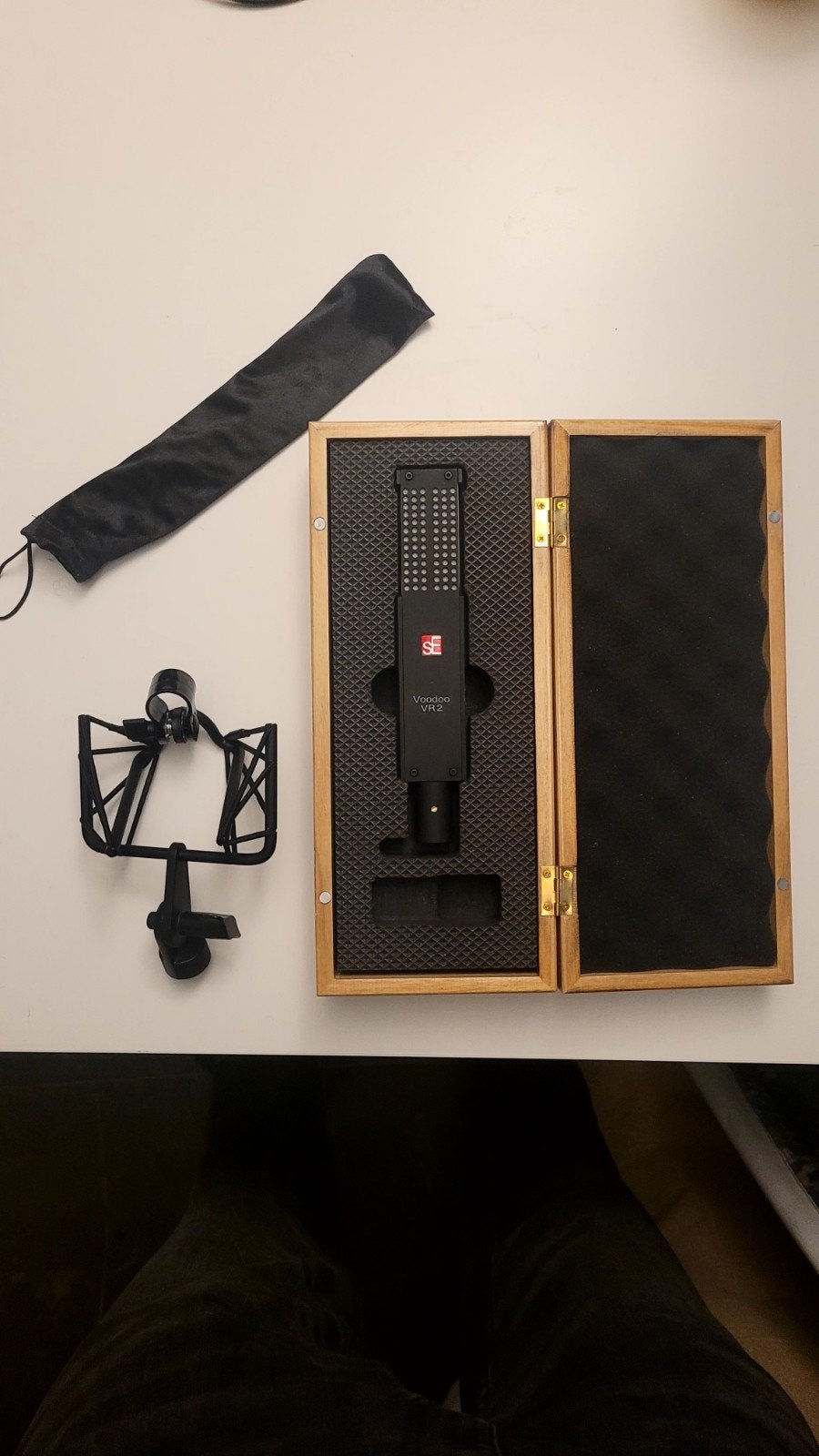 Voodoo VR2 Ribbon Microfoon, Muziek en Instrumenten, Ophalen of Verzenden, Zo goed als nieuw, Studiomicrofoon