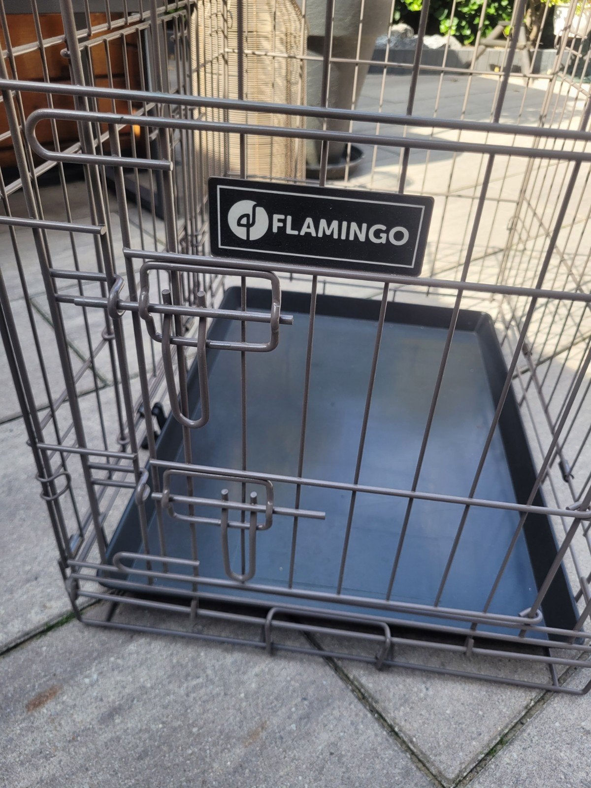 Flamingo hondenbench bruin, Dieren en Toebehoren, Ophalen, Gebruikt