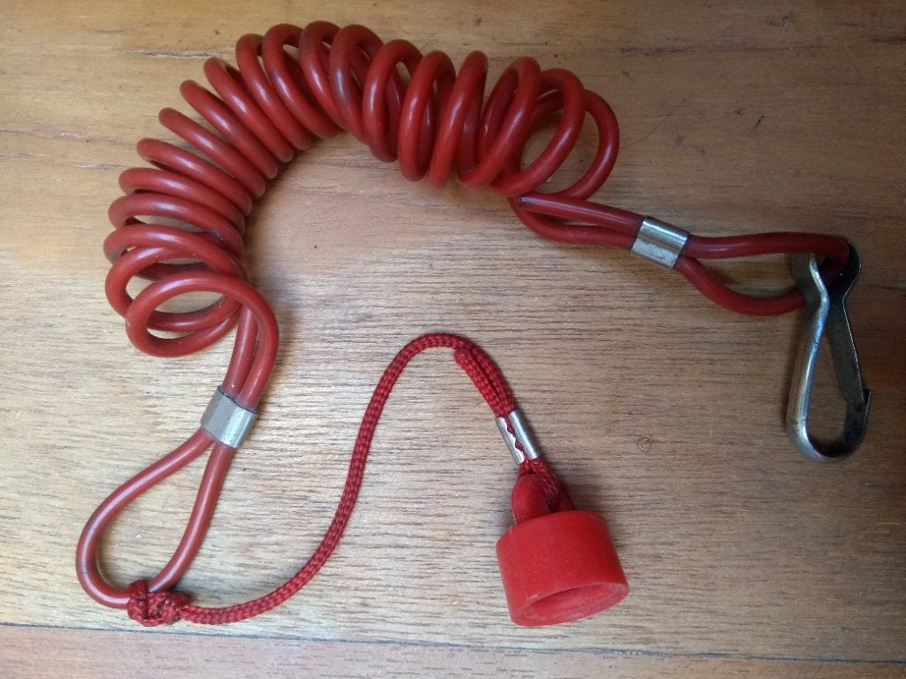 Dodemanskoord met onderbreker kill switch, Ophalen of Verzenden, Gebruikt, Motor en Techniek