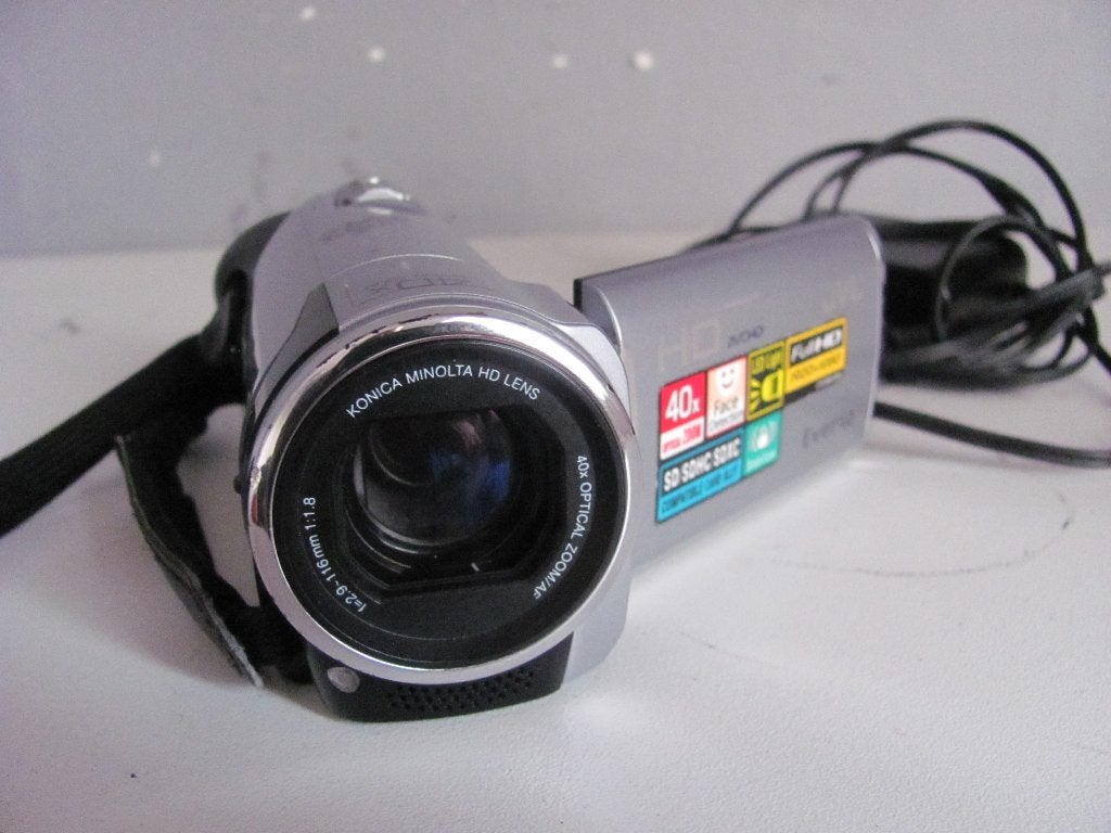 Jvc Full-HD Everio model:Gz-hm435se  met extra accu, 20x of meer, Ophalen of Verzenden, Zo goed als nieuw, Geheugenkaart