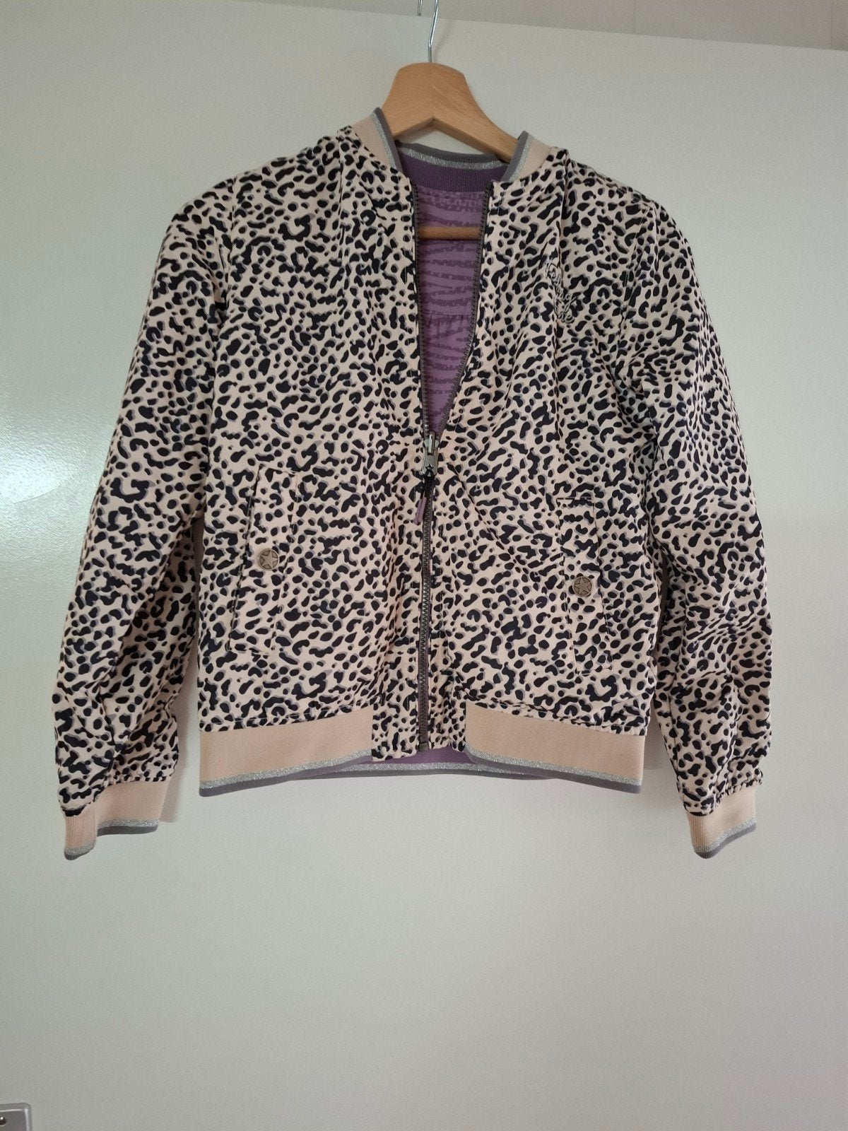 WE Reversible Zomerjas Maat 152/158 - Zebra/Luipaard Print, Ophalen of Verzenden