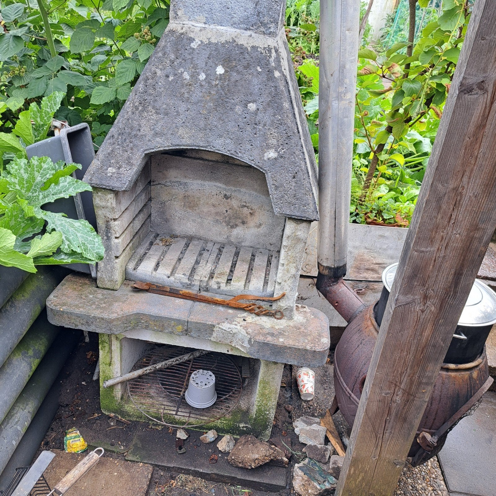 Beton BBQ, Ophalen of Verzenden