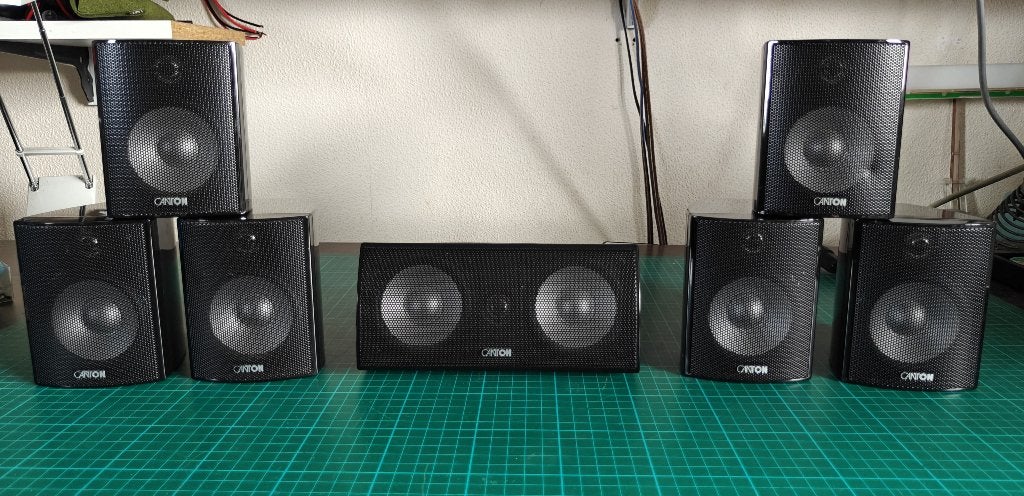 Canton Movie 125 MX II 7.1 Surround Sound Systeem, Overige merken, Ophalen of Verzenden, Zo goed als nieuw, 60 tot 120 watt