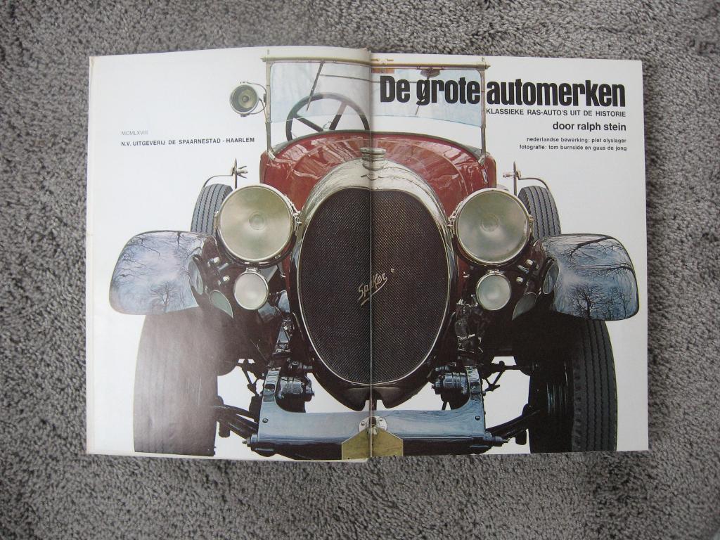 DE GROTE AUTOMERKEN RAPH STEIN AUTOBOEK, Ophalen of Verzenden, Zo goed als nieuw, Algemeen