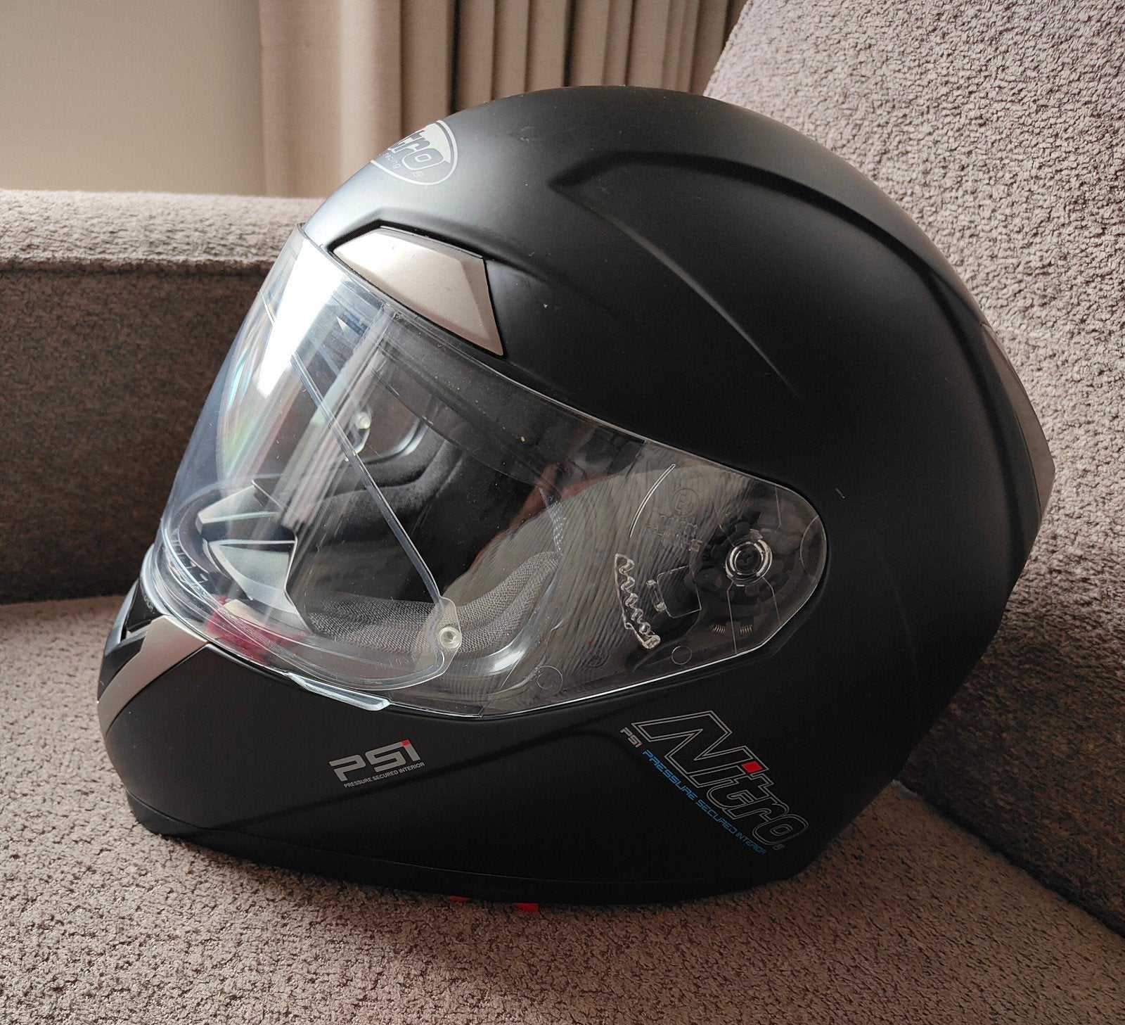 Nitro N-PSI motor helm, Overige merken, Kinderen, Ophalen of Verzenden, Integraalhelm