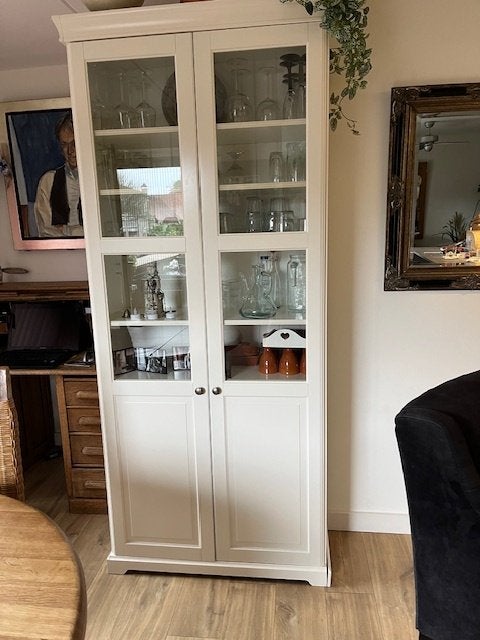 Vitrinekast Ikea, Huis en Inrichting, Kasten | Vitrinekasten, Ophalen, Overige materialen, 50 tot 100 cm, 150 tot 200 cm