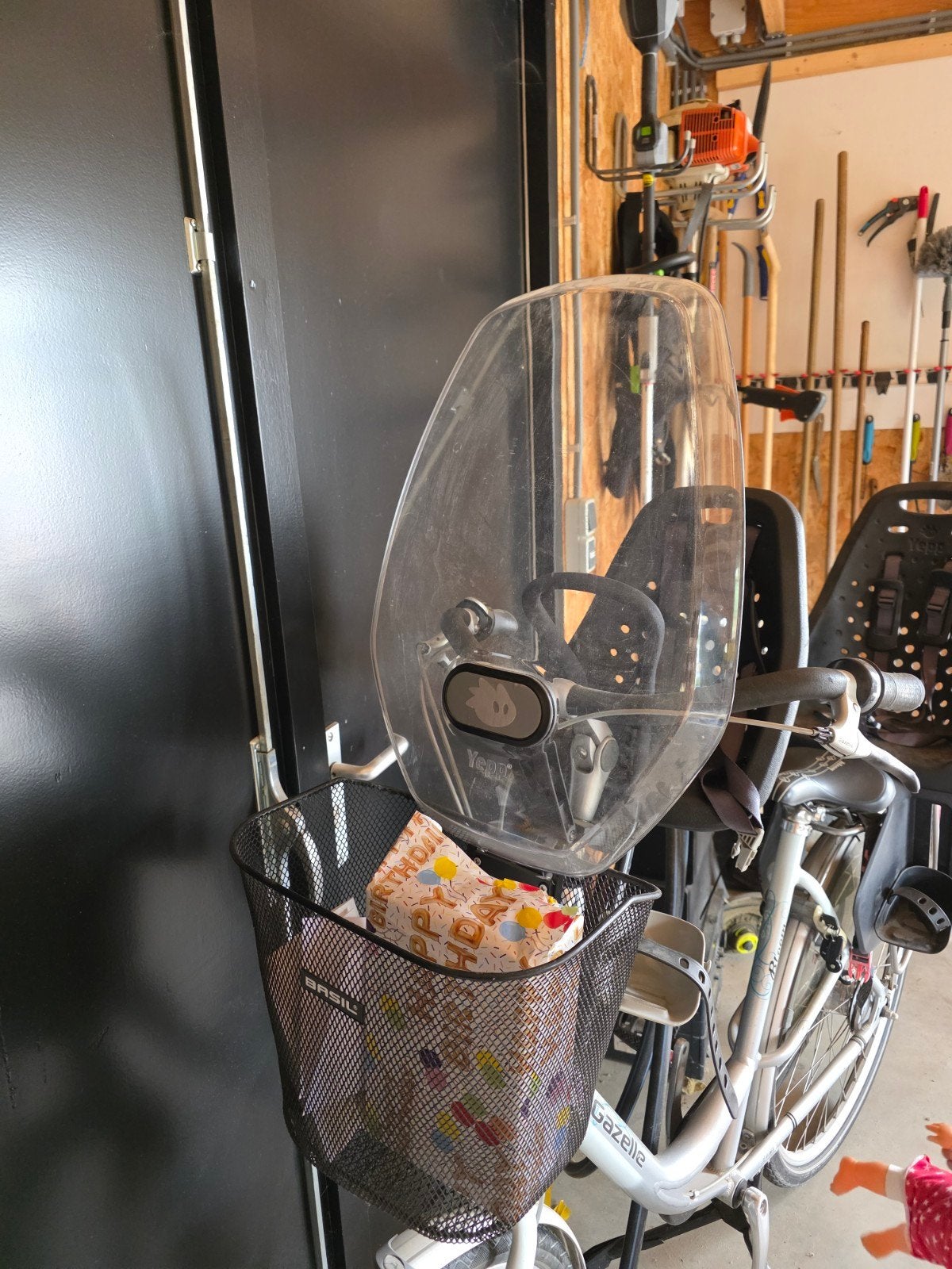 Yepp Mini fietsstoeltje met windscherm, Ophalen, Yepp, Voorzitje, 0 t/m 13 kg