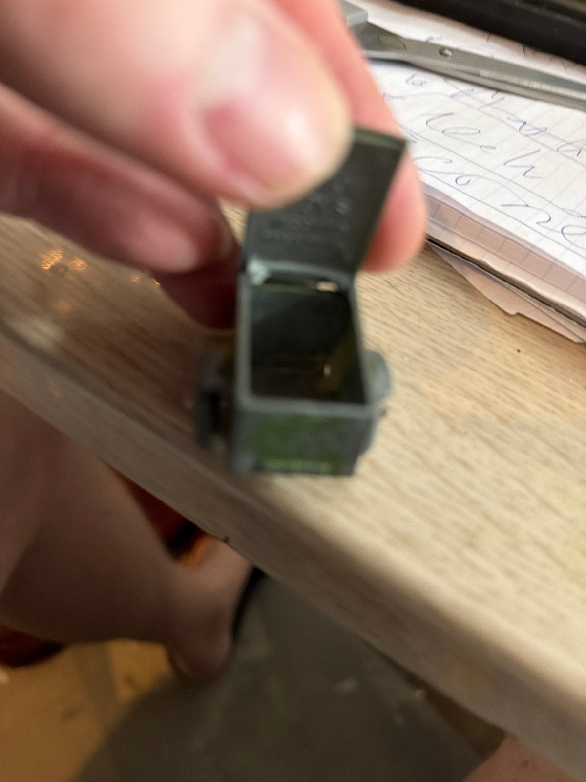 Dinky Toys France Triporteur (voor WOII) - Origineel, D, Gebruikt, Dinky Toys, Ophalen of Verzenden