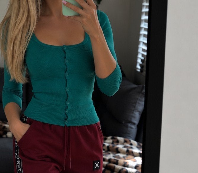 Zara Groen Vestje Maat M, Maat 38/40 (M), Zara, Ophalen of Verzenden, Gedragen