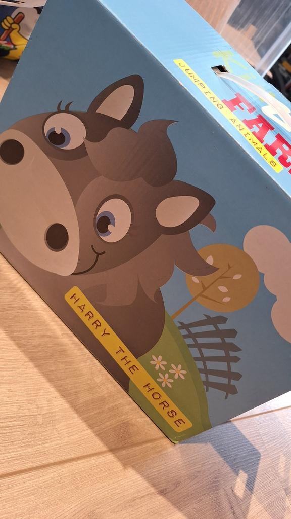 Kidzz Farm Springkussen Harry het Paard, Kinderen en Baby's, Speelgoed | Babyspeelgoed, Ophalen of Verzenden, Nieuw, Overige typen