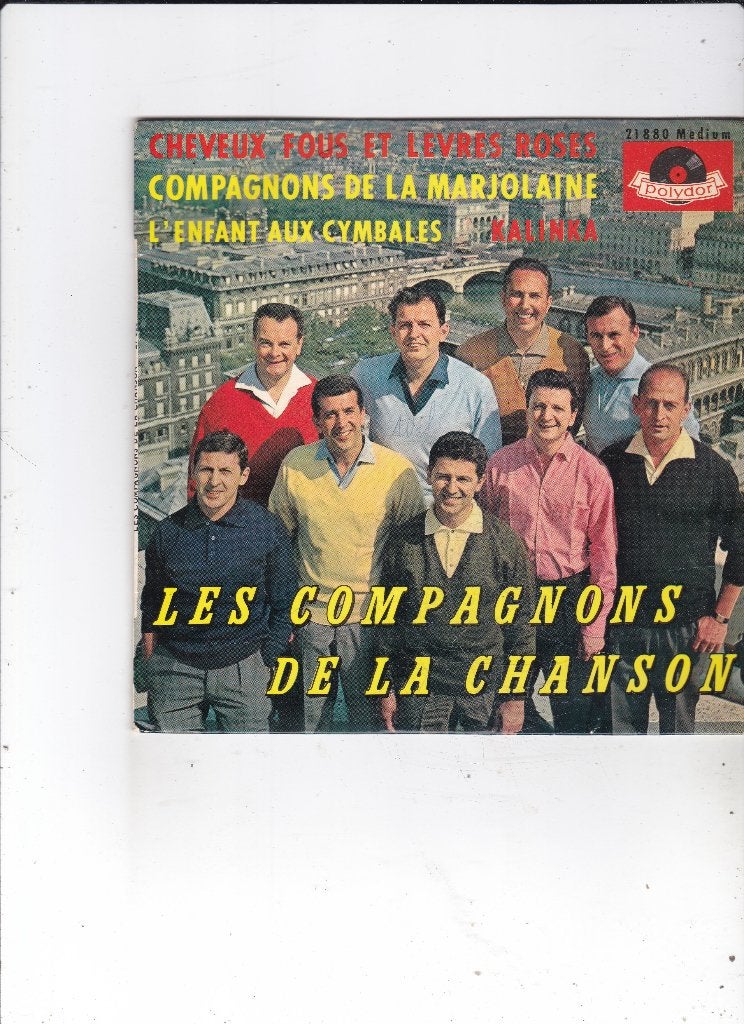 7" EP Les Compagnons De La Chanson, Gebruikt, 7 inch, Ophalen of Verzenden, EP