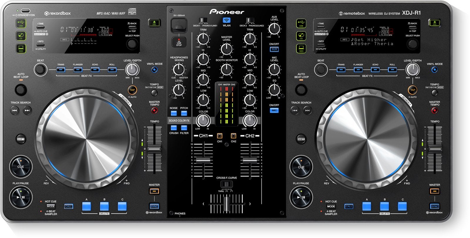 Pioneer r1 met flightcase in nieuwstaat, Muziek en Instrumenten, Dj-sets en Draaitafels, Ophalen, Zo goed als nieuw, Pioneer