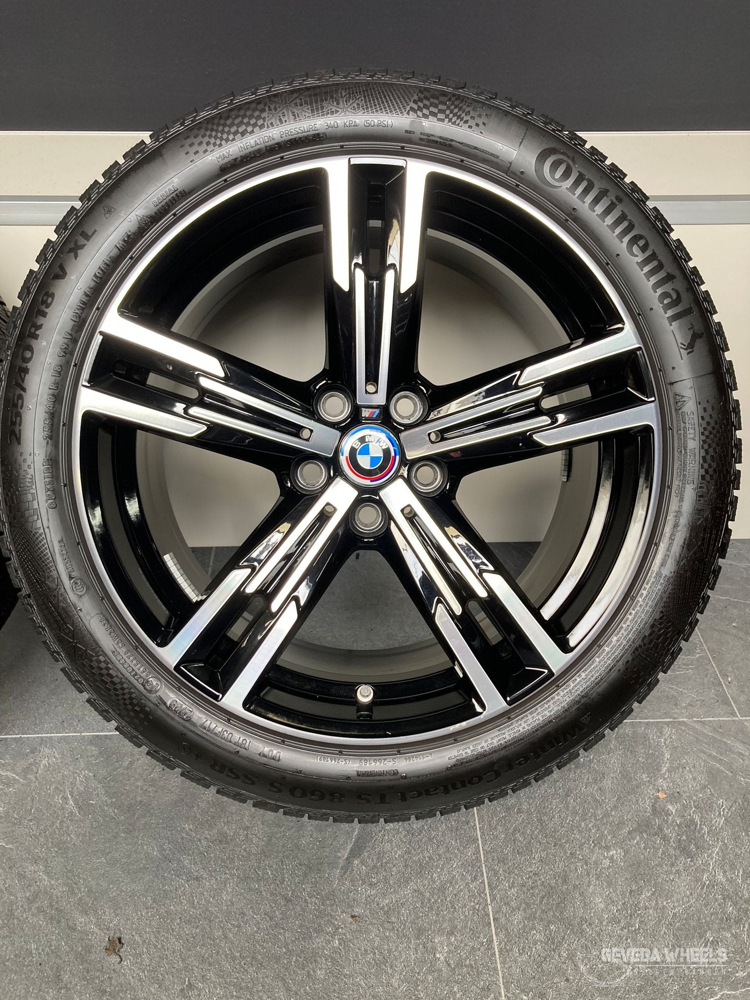 18” originele BMW 3 serie G20 G21 848M velgen + winterbanden, Auto-onderdelen, Banden en Velgen, 18 inch, Gebruikt, -, -