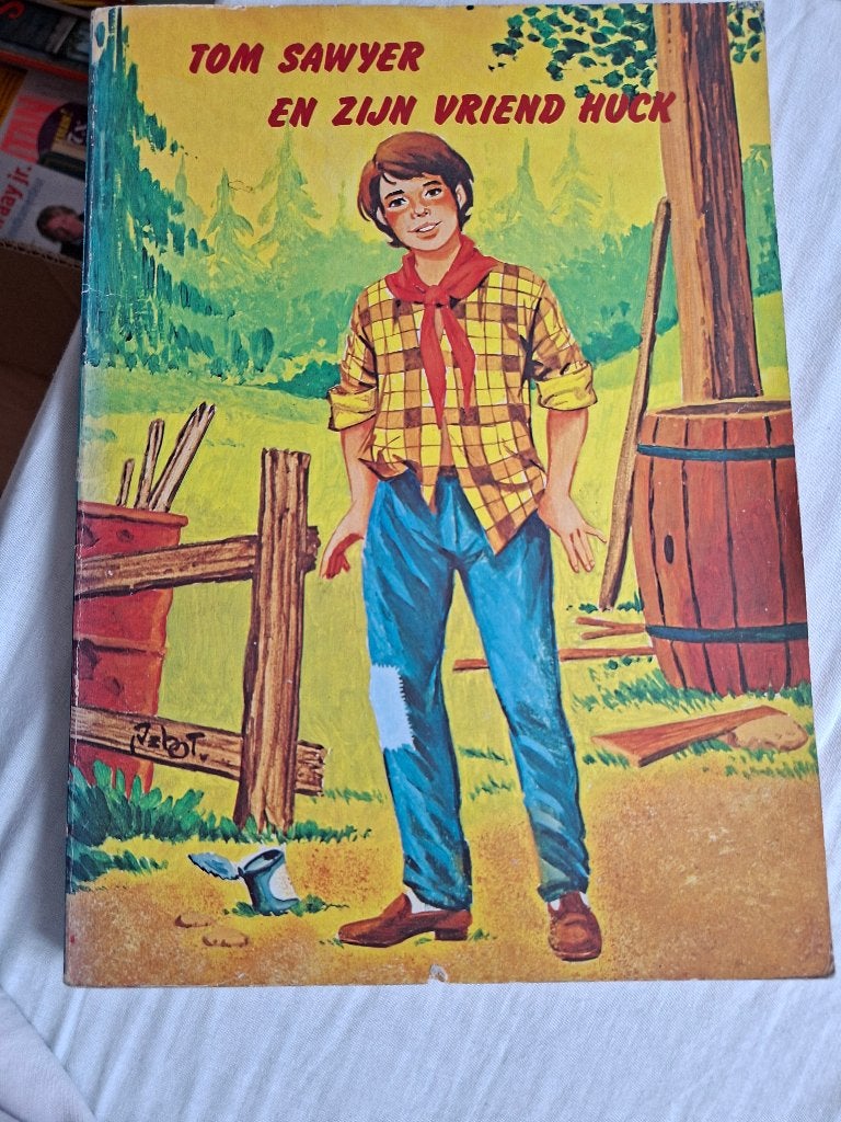 Tom Sawyer en zijn vriend Huck, Ophalen of Verzenden, Fictie algemeen