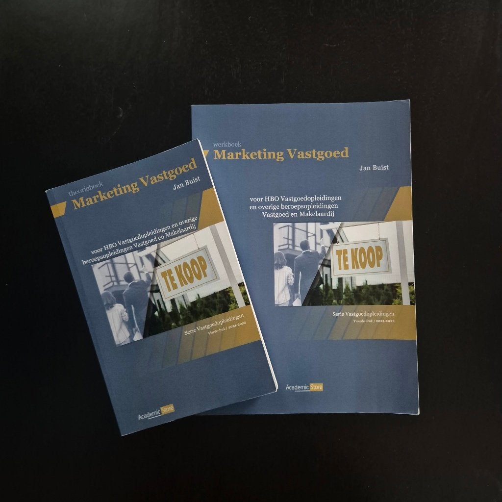 Marketing Vastgoed - Theorie- en Werkboek (Jan Buist), Verzenden, HBO, Zo goed als nieuw, Jan Buist