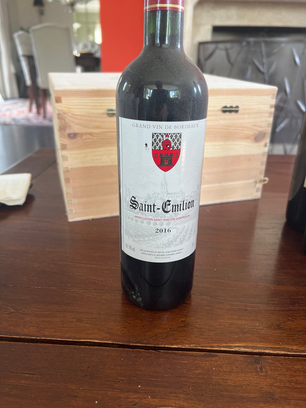 Saint-Emilion Grand Vin de Bordeaux 2016, Frankrijk, Nieuw, Ophalen of Verzenden, Rode wijn