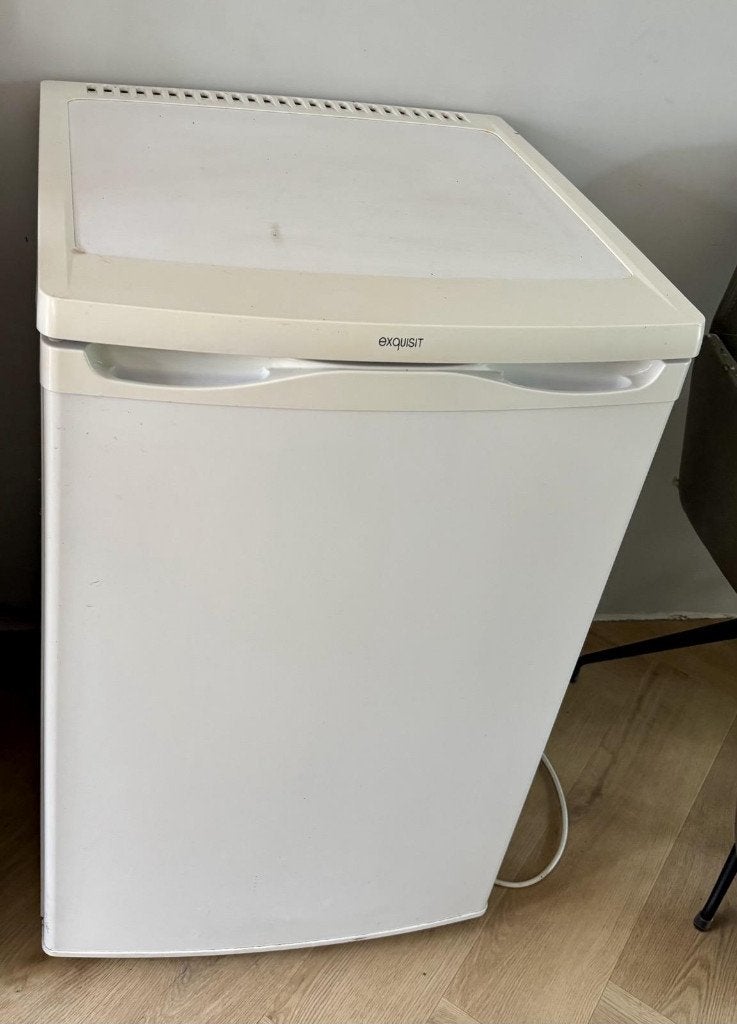 Tafelmodel koelkast Exquisit – werkt perfect - vanaf 22 sept, Witgoed en Apparatuur, Gebruikt, Minder dan 85 cm, 100 tot 150 liter